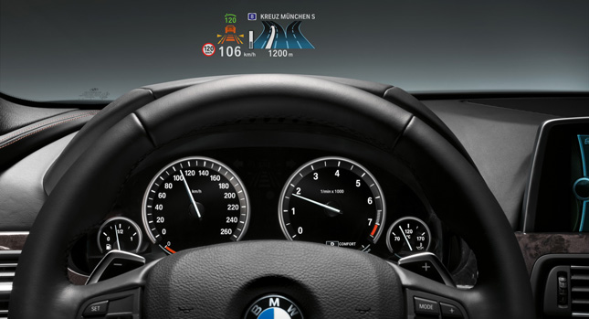  BMW's Colorful Head-Up Display Technology