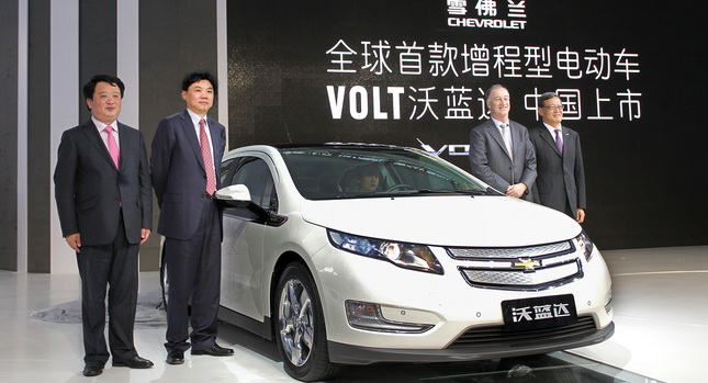  Chevy Volt to go on Sale in China for the Low, Low Price of…$75,533!