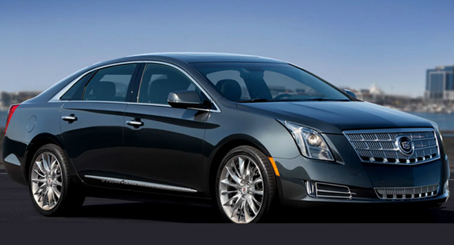  2013 Cadillac XTS Sedan: First Official Image Published on GM's Site by Mistake