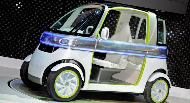  Tokyo Motor Show: Tiny Daihatsu Pico EV Concept [Updated]