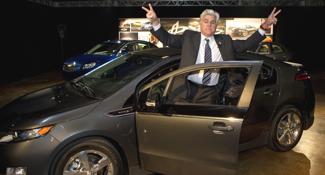  Jay Leno and Other Volt Owners Drive 10,000 Miles without Using a Drop of Gas