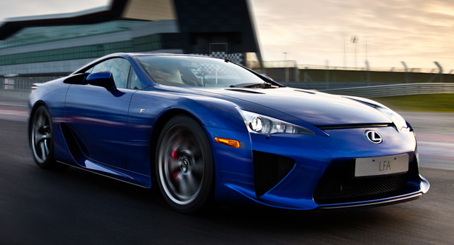  Lexus Brings Facebook Competition Winners to Silverstone to Drive the LFA [Photos + Video]