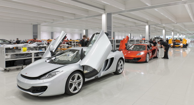  McLaren Gives us an Insight into its New Production Center with Video and Mega Gallery