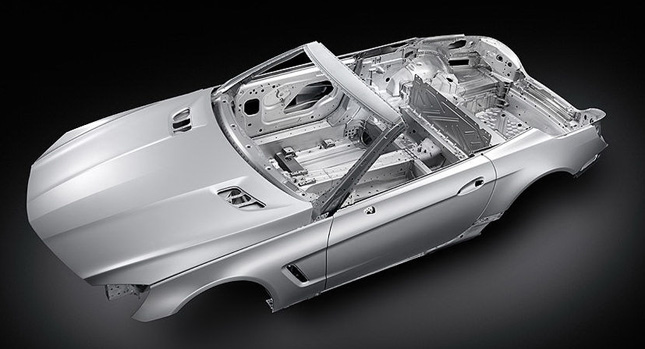  Structural Photos and New Details of 2013 Mercedes-Benz SL hit the Web