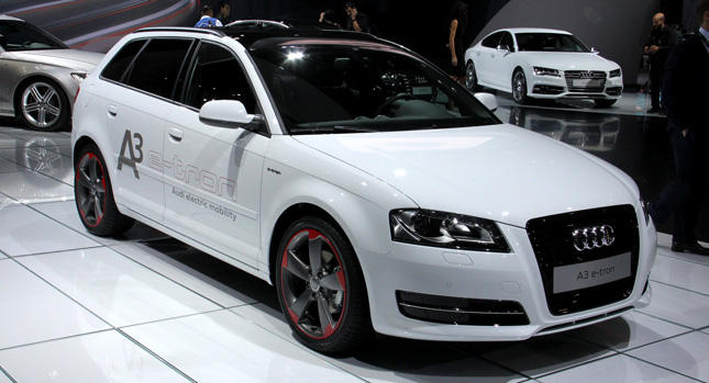  Pure-Electric Audi A3 e-tron Hatchback Debuts at the 2011 LA Auto Show