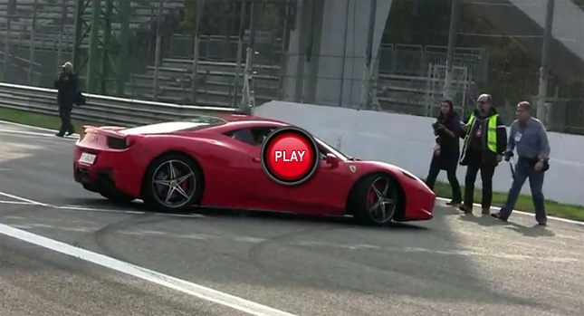  Ferrari 458 Italia Driver is D-Bag of the Day