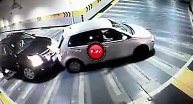  Video: Cadillac Owner Pushes Newbie in VW to Safety