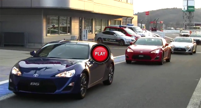  Toyota 86 Video Bonanza: Track and Road Driving, Presentation, and Promo Films