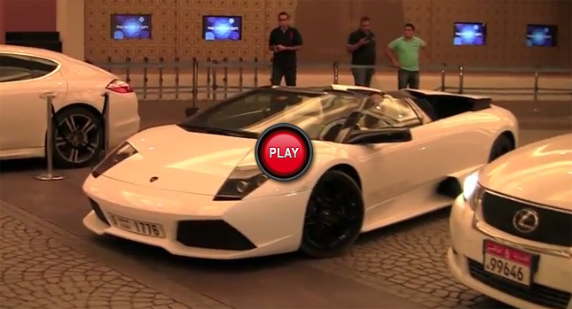  Valet Parking Employee…Time Struggles to Park Lamborghini LP640 Versace Roadster