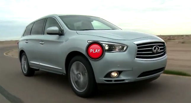  New Infiniti JX Crossover gets its Video Debut