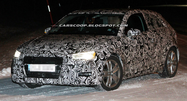  SPY SHOTS: 2013 Audi A3 Heads to Sweden for Winter Tests