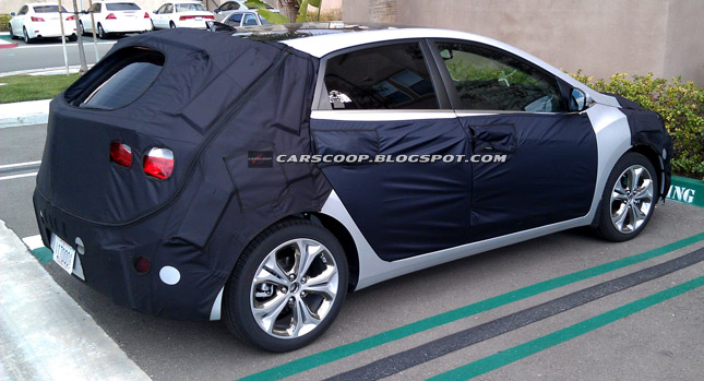  U SPY in California: Meet the New 2013 Hyundai Elantra Hatchback