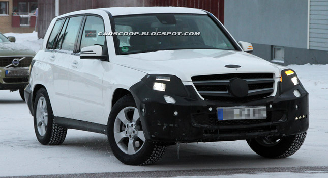  SCOOP: Mercedes-Benz GLK SUV Prepares for its First Facelift