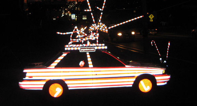  Santa's Candy Cane Toyota Camry Packs 900-Candlepower, it Could be Yours for $1.7 Million…