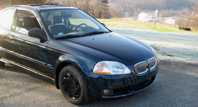  1999 Honda Civic Coupe "Converted to a 2011 BMW M3"