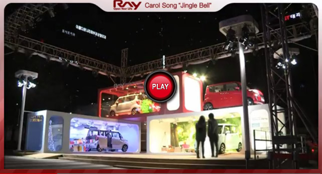  Kia Ray Opens Doors and Honks its Horn to Play Jingle Bells Tune [Video]