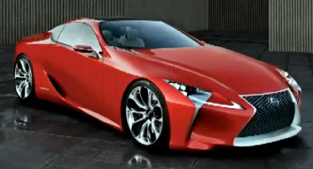  Detroit Show Lexus LF-LC Sports Coupe Photo Scans Leak on the Web