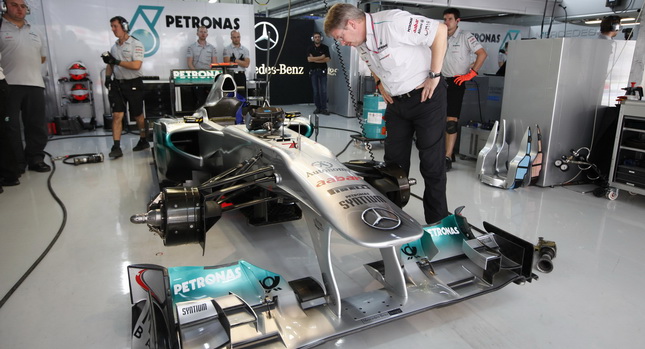  Mercedes F1 Team Changes Name, Brings AMG into the Game