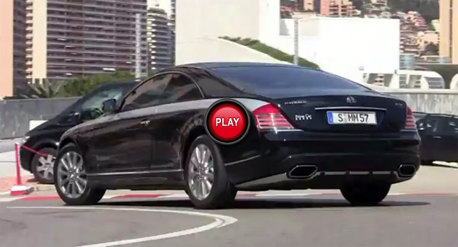  Coachbuilt Maybach 57S Cruisero Coupe Caught on Video