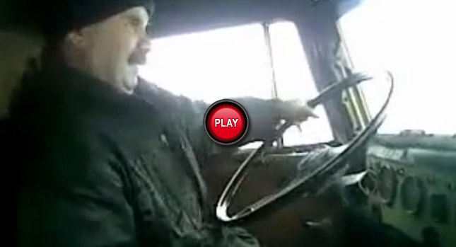  In Russia, Changing Gears in a Truck will Turn You into a Man [Video]