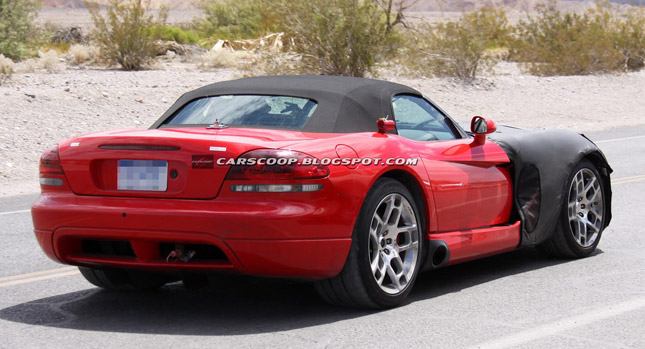  2013 SRT Viper Teaser Shot Coming on Monday