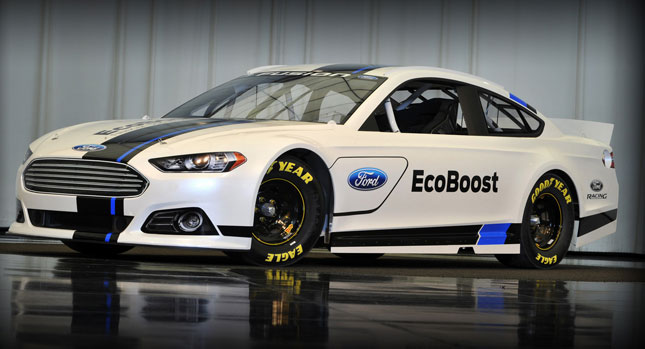  This is the New 2013 Ford Fusion NASCAR Racecar