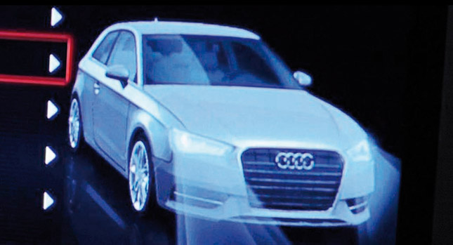  …And this is the First Image of the 2013 Audi A3 Three-door Hatchback