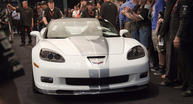  No1 2013 Corvette 427 Convertible Collector Edition Fetches $600,000 at Barrett-Jackson