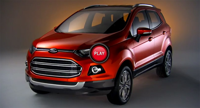  Videos and Live Photos of Ford's Fiesta-Based EcoSport Study