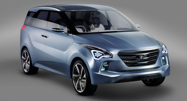  Hyundai Debuts Hexa Space HND-7 Concept at New Delhi Auto Show