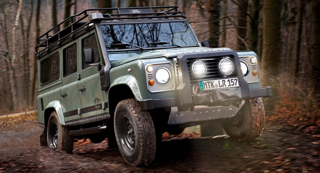  Land Rover Joins Forces with Blaser Hunting Rifles to Create Special Edition Defender