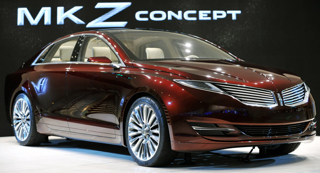  New Lincoln MKZ Concept  Previews Production Model and New Design Language [Updated]