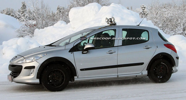 Scoop Peugeot Continues Trialing 301 Test Mules Carscoops