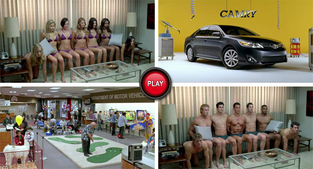  Toyota Reinvents its 2012 Camry Super Bowl Commercial