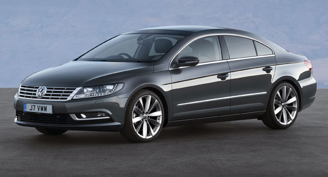  Volkswagen Announces UK Pricing for its Facelifted CC Sedan