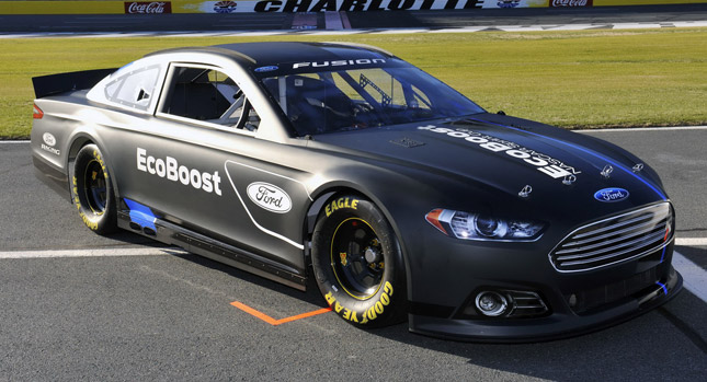  Live Photos of Ford's New 2013 Fusion NASCAR Racer