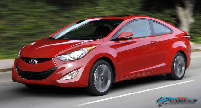  Hyundai Debuts New 2013 Elantra Coupe to Take on the Honda Civic