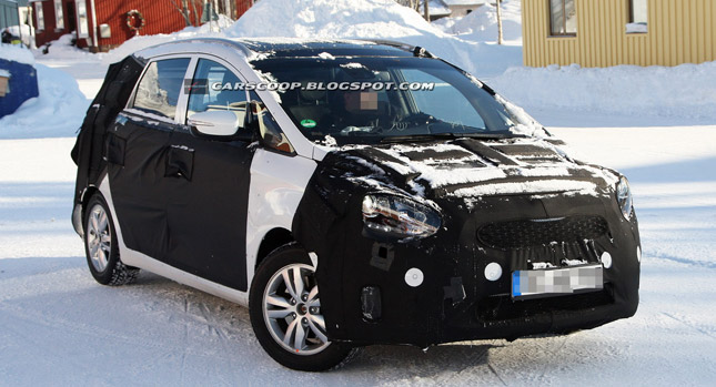  SPIED: New Kia Cee'd Spawns an MPV to Take on the Citroen C4 Picasso and Ford C-MAX