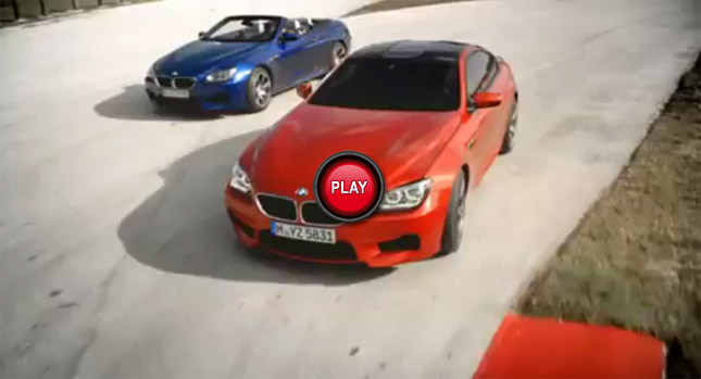  First Videos of New BMW M6 Coupe and Convertible on the Move