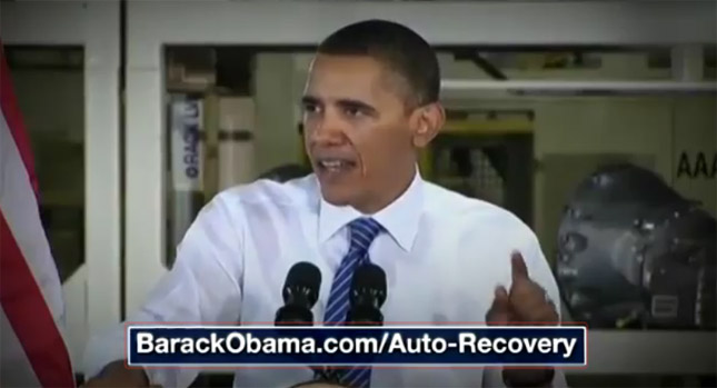  Obama Campaign Airs ‘Made in America’ Ad Touting Auto Bailout