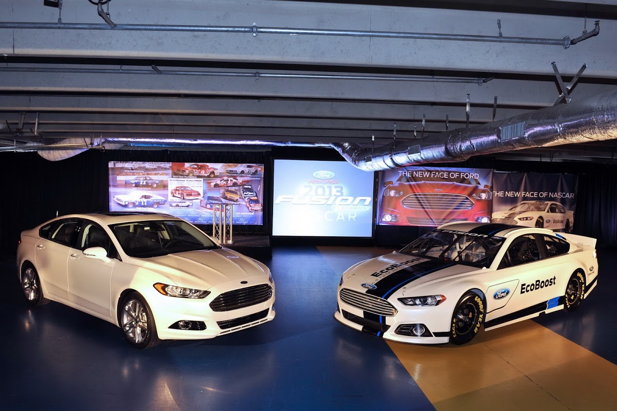 Live Photos Of Ford S New 2013 Fusion Nascar Racer Carscoops