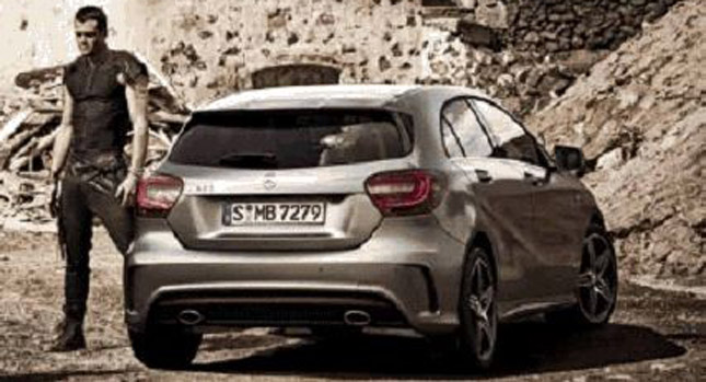  Another Photo of the 2012 Mercedes-Benz A-Class Leaked, Could it be the AMG Model?