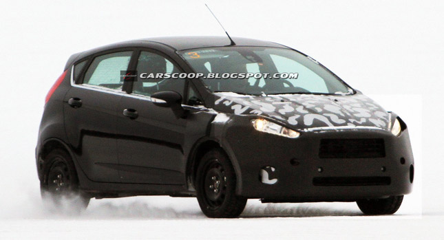  Spy Shots: Ford Prepares Fiesta for its First Facelift, will get New 1.0L EcoBoost and SYNC