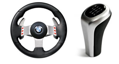 Give Some BMW Pizzazz to Your Logitech G27 Steering Wheel and Shifter Carscoops