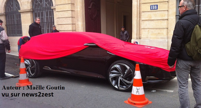  Citroën's Mystery DS Luxury Model Spotted on the Road in Paris