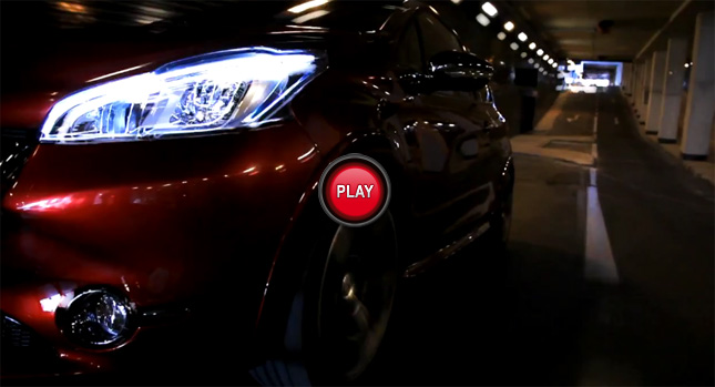  Peugeot Launches its First Promotional Film on 208 GTi Concept