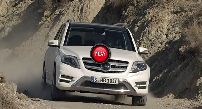  Refreshed 2013 Mercedes-Benz GLK Makes its Video Debut