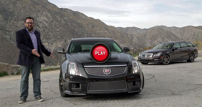  Battle of the Wagons: MT Compares Cadillac CTS-V Against Mercedes E63 AMG Estate