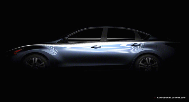  2013 Nissan Altima Teaser Video No4 is All About the Profile