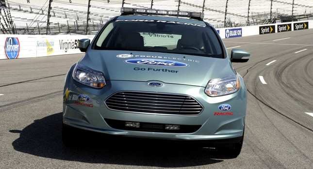  Ford to Quietly Pace NASCAR's Richmond 400 Race with Focus EV